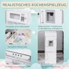 Weiße Spielküche mit elektrischem Wasserspender, 86x64x84,5 Produktbild-Vorschau 6