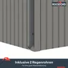 Rockford Gerätehaus Metall Geräteschuppen 232 x 254 cm Produktbild-Vorschau 5