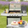 Royal Gourmet 4+1 Brenner Gasgrill Grillwagen mit Produktbild-Vorschau 2