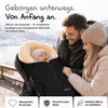 Fellhof Fußsack Gastein für Babyschale TOP Produktbild-Vorschau 9