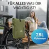 BRONEA® 3 in 1 Fahrradtasche Gepäckträgertasche - 28L - Produktbild-Vorschau 3