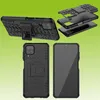 Für Samsung Galaxy A12 A125 Hybrid Case Outdoor Schwarz Produktbild-Vorschau 1