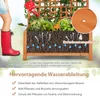 COSTWAY Blumenkasten mit Spalier & Dach, Pflanzkasten Produktbild-Vorschau 4