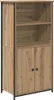 vidaXL Highboard Artisan-Eiche 62 x 36 x 121,5 cm Produktbild-Vorschau 2