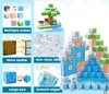 Magnetické stavební kostky pro děti sada 124 kusů - zima Náhled obrázku produktu 6