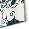 DEQORI Glasbild Echtglas 4x30x60 cm 'Urbaner Doodle-Mix' Produktbild-Vorschau 5