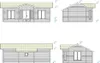 Palmako Ferienhaus Anna 26,8 m² - 70 mm Produktbild-Vorschau 5