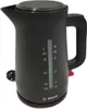 A black Bosch electric kettle with a red accent at the base. Podgląd zdjęcia produktu
