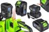 Akku Kettensäge mit 2x LI-ION 21V 4.0Ah 2 x Schwert 16" Produktbild-Vorschau 3