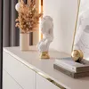 Komoda AURORA KASZMIR 4S1D na pochrómovaných rovných nohách Náhľad obrázku produktu 6
