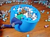 Schaumstoff-Spielplatztunnel Blau Produktbild-Vorschau 2