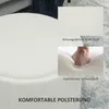 HOMCOM Taburet s úložným prostorem Taburet s poklopem, Náhled obrázku produktu 5