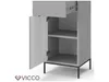 Badschrank Vicco Eliza Grau 40 x 87 cm mit Tür und Produktbild-Vorschau 10