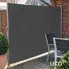 Leco ausziehbare Seitenmarkise, Aluminium-Stahlrohr-Mix Produktbild-Vorschau 2