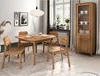 Esstisch 130x100 cm, Wildeiche massiv geölt, THORNBURY-165 Produktbild-Vorschau 4