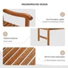 Ławka ogrodowa FCH z drewna, ławka parkowa, ławka Podgląd zdjęcia produktu 7