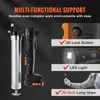 A marketing image showcasing a cordless grease gun with its accessories and features. Náhled obrázku produktu