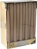 Papstar Leuchterkerzen puder Ø 2,2 cm · 25 cm, 2 x 50 Stück Produktbild-Vorschau 3