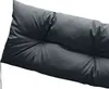 A close-up of a dark gray cushion, likely for outdoor furniture, against a white background. Podgląd zdjęcia produktu