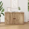 vidaXL Domek dla kota rękodzieło dąb 85 x 55 x 50 cm Podgląd zdjęcia produktu 4