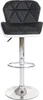 A studio shot of a black and white bar stool. Anteprima dell’immagine prodotto