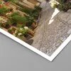 Poster - Poster ohne Rahmen - Blume Straße Haus - 50x70 cm Produktbild-Vorschau 2