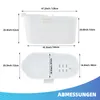 Schwänlein® Mobile Badewanne 123 x 51 x 63 cm XL, ideal für Produktbild-Vorschau 2