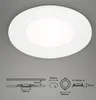 LED Einbauleuchten Einbaulampe 3er Set 3W weiß Kunststoff Produktbild-Vorschau 7