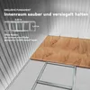 Outsunny Gerätehaus Geräteschuppen Gartenhaus Grau 277 x Produktbild-Vorschau 6