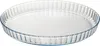 A clear, studio shot of a glass pie dish on a white background. Náhled obrázku produktu