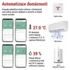 GoSmart Digitální teploměr s vlhkoměrem, bezdrátové čidlo, ZigBee EGS0102  Voir les images du produit