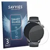 3x Savvies Schutzglas Folie für Xiaomi Watch S5 9H Panzer Produktbild-Vorschau 1