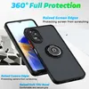 OPPO A17 Hülle, Ring Halter Ständer Matte Transluzent TPU Produktbild-Vorschau 2