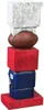 NFL Tiki Totem Pfahl New York Giants NY Statue Football Produktbild-Vorschau 2