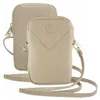 Two beige phone bags are shown, one in front of the other, against a white background. Náhľad obrázku produktu
