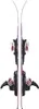 A pair of skis with bindings, viewed from above. Produktbild-Vorschau