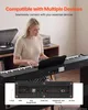 VEVOR Piano digital de 88 teclas con sensibilidad al tacto, Vista previa de la imagen del producto 6