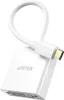 Unitek Adaptér Usb-C-Dvi 1080P@60Hz,Bialy,15Cm M/F Náhľad obrázku produktu 1