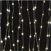 EMOS LED vánoční drop řetěz – záclona, 2,9x2 m, venkovní i Náhled obrázku produktu 2