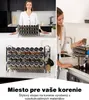 Sada 24ks - Deco Haus 3-úrovňový kovový stojan na korenie s Náhľad obrázku produktu 3