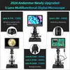 Digitální mikroskop, 5000násobné zvětšení, 10,1palcový Náhled obrázku produktu 2