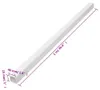 vidaXL Installationsrohre 40x25 mm 10 m PVC Produktbild-Vorschau 6