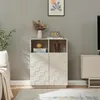 Highboard ‘Bopibobro’ mit 2 Türen 3D-Front 2 Fächer 86 x 64 Produktbild-Vorschau 4