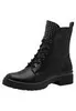 Tamaris Damen Stiefelette Reißverschluss Nieten Schnürboots Produktbild-Vorschau 2