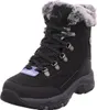 A black Skechers winter boot with fur trim. Voir les images du produit