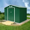 Geraetehaus Metall, Gartenhaus, 2 Schiebetüren mit Griff, Produktbild-Vorschau 1