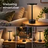 2er Set Kabellose Dimmbare LED Akku Tischleuchten, Touch Produktbild-Vorschau 4
