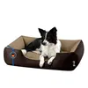 A border collie dog lying in a dog bed. Náhled obrázku produktu