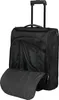 A black rolling travel bag with its main compartment open. Anteprima dell’immagine prodotto