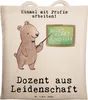 Mr. & Mrs. Panda Tote Bag Dozent Leidenschaft - Transparent Produktbild-Vorschau 1